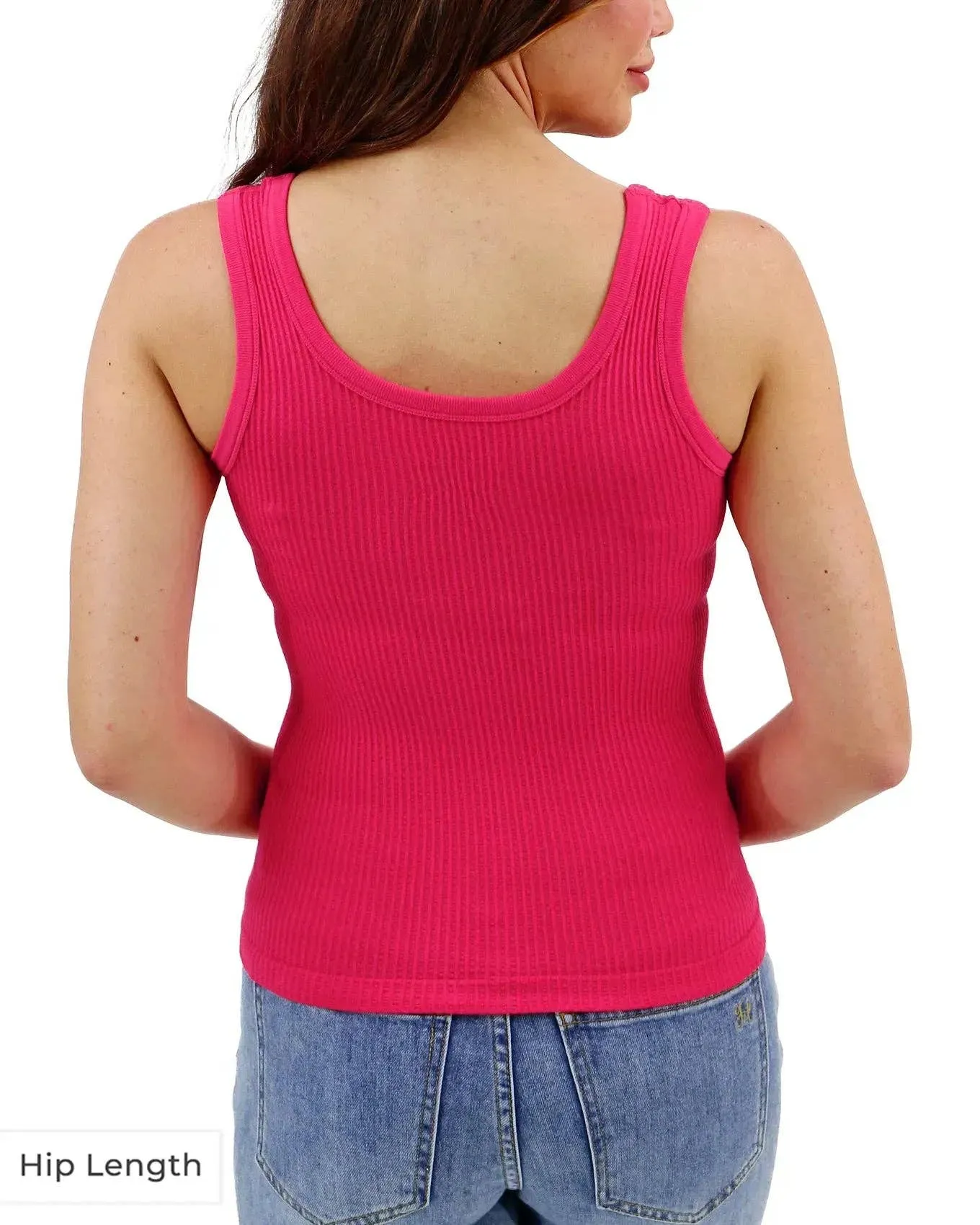 Grace and Lace Brami Tank in Watermelon