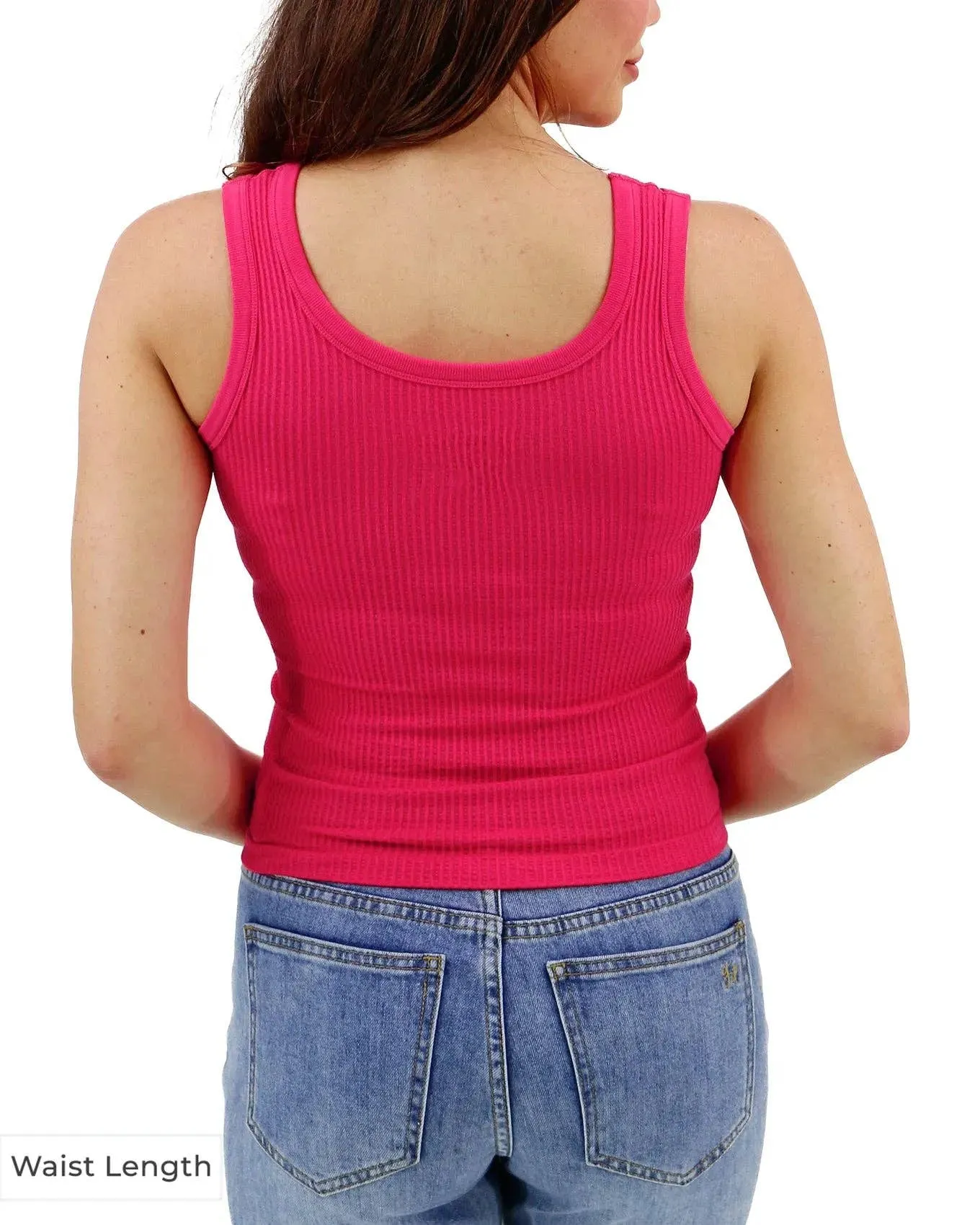 Grace and Lace Brami Tank in Watermelon