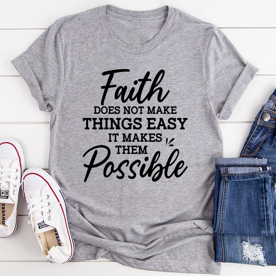 Graphic T-Shirts Faith Love It Live It Tee