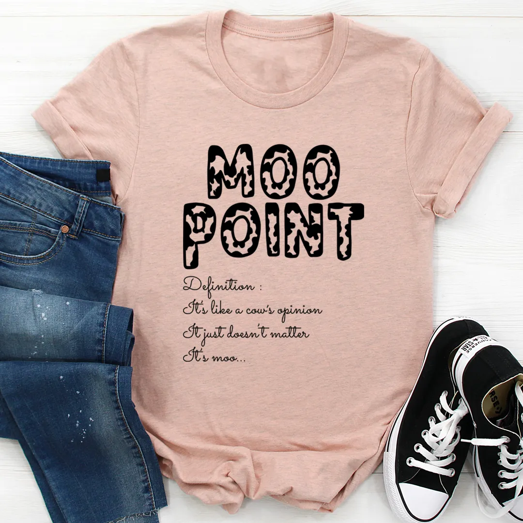Graphic T-Shirts Moo Point Tee