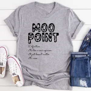 Graphic T-Shirts Moo Point Tee