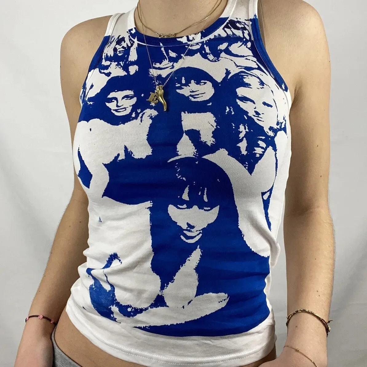 Graphic Tank Tops Y2K