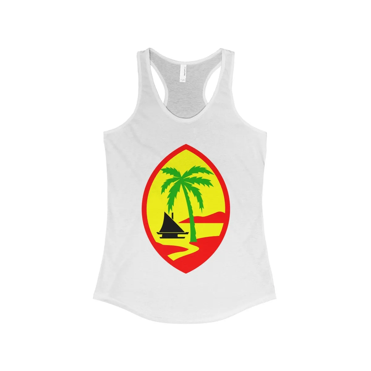 Guam Rasta Racerback Tank