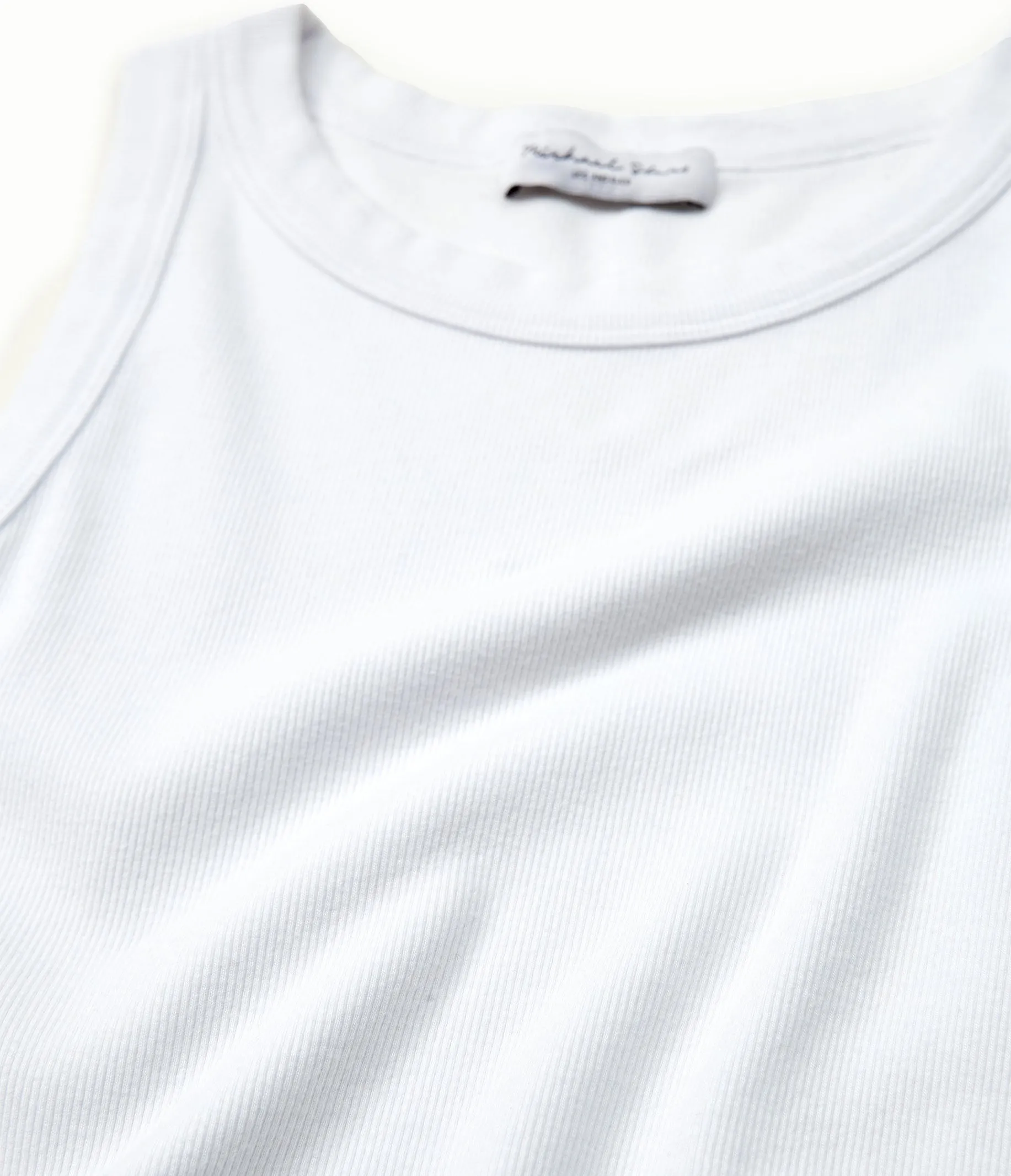 Halley Ribbed Tank with Ruching
