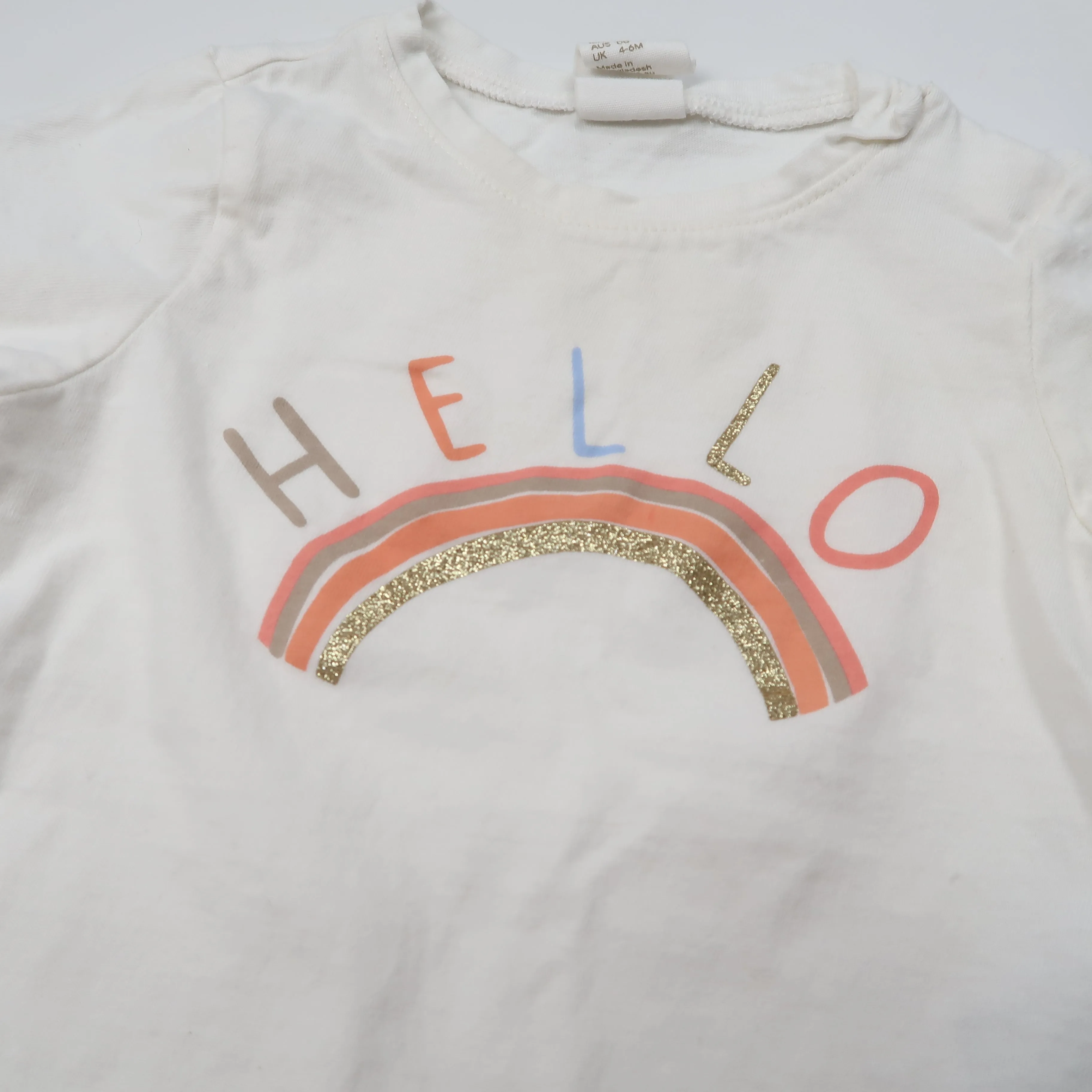 H&M - T-Shirt (4-6M)