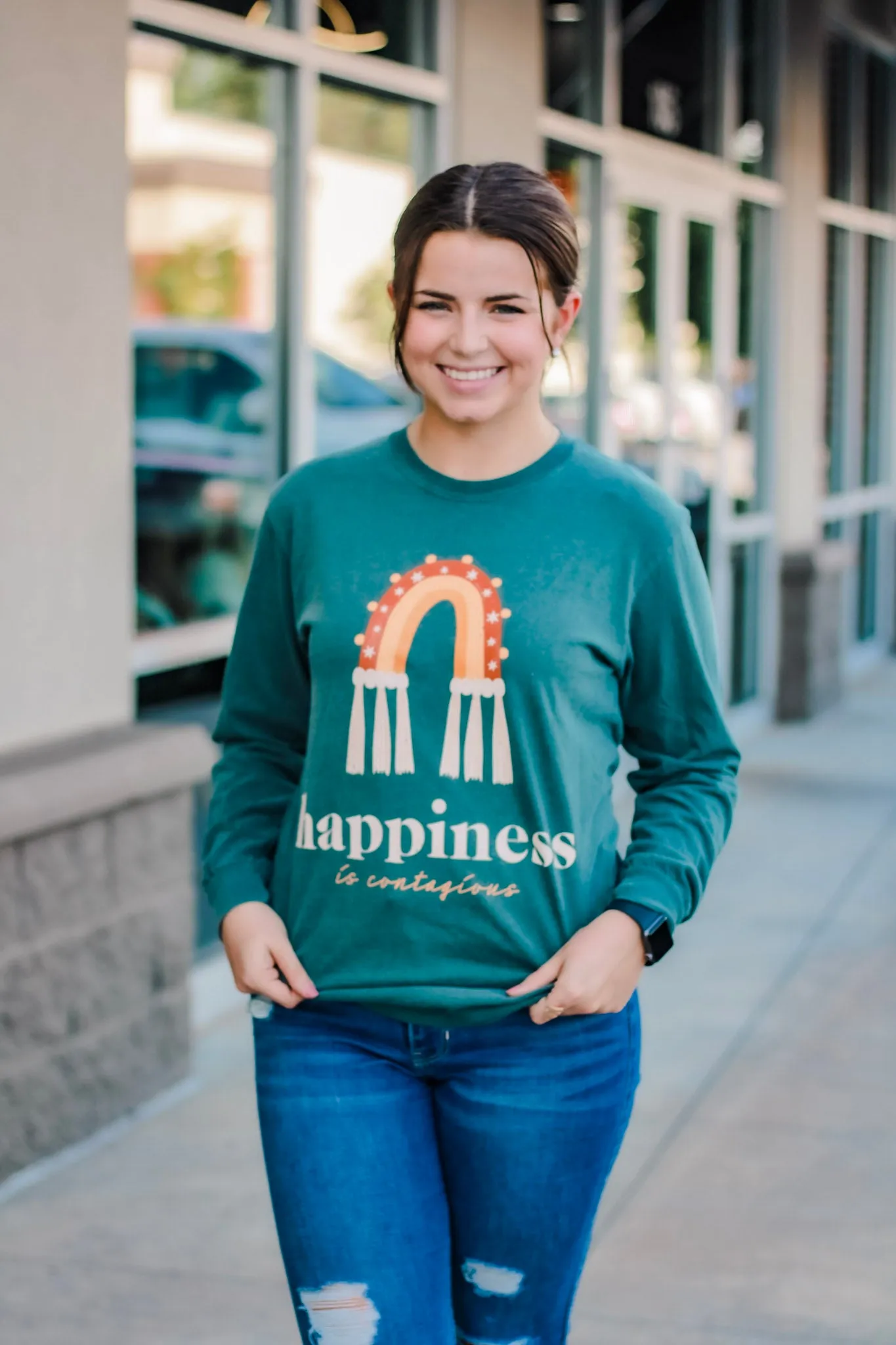 Happiness is Contagious