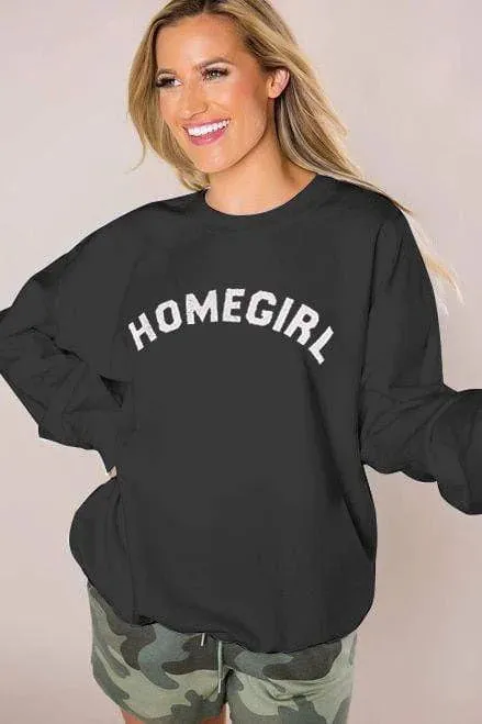 Home Girl Graphic Sweatshirt