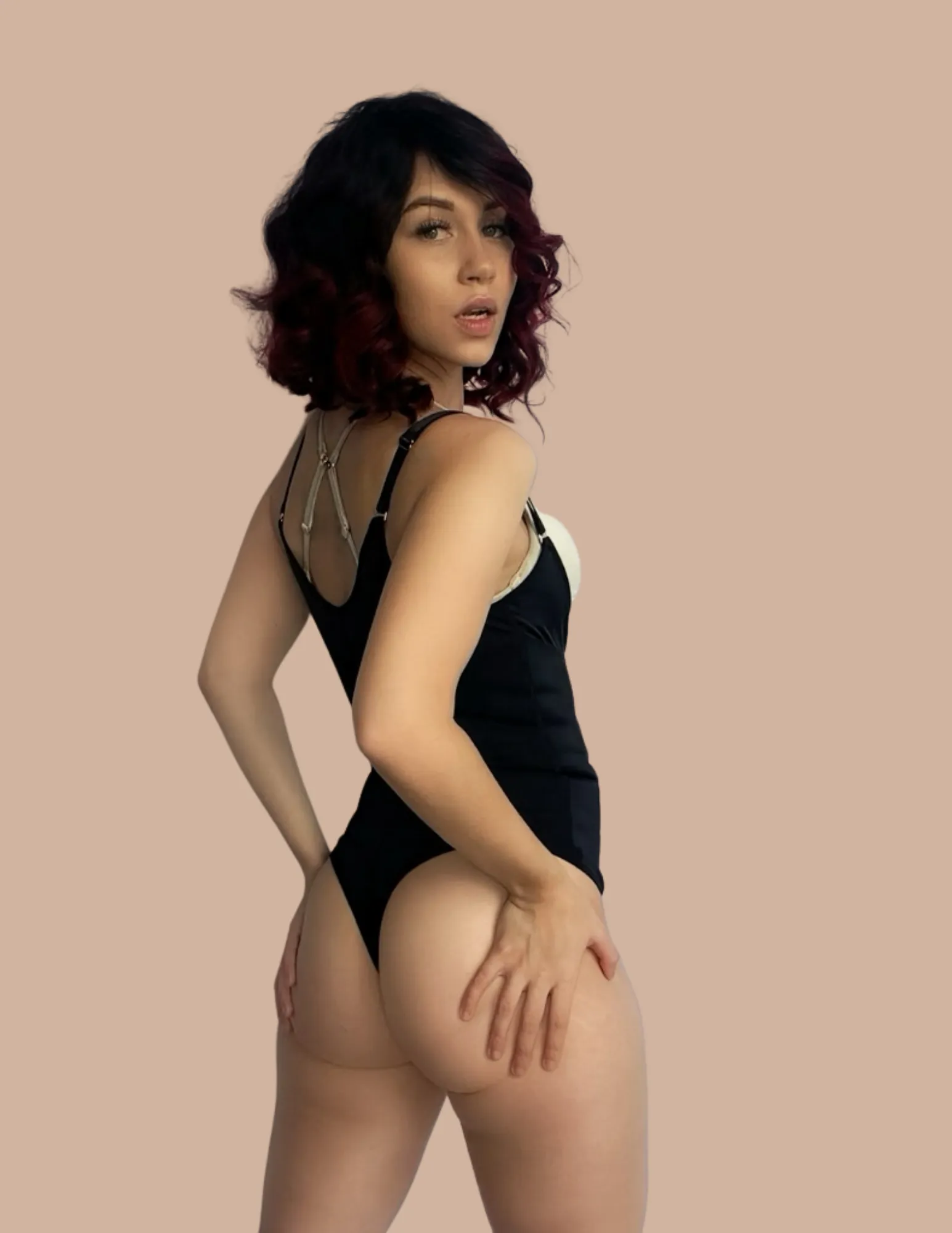 Hour Glass Seamless Minimal Coverage Bodysuit Faja