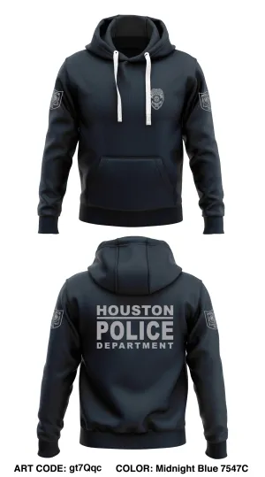 Houston Mississippi Police Department  Store 1  Core Men's Hooded Performance Sweatshirt - gt7Qqc