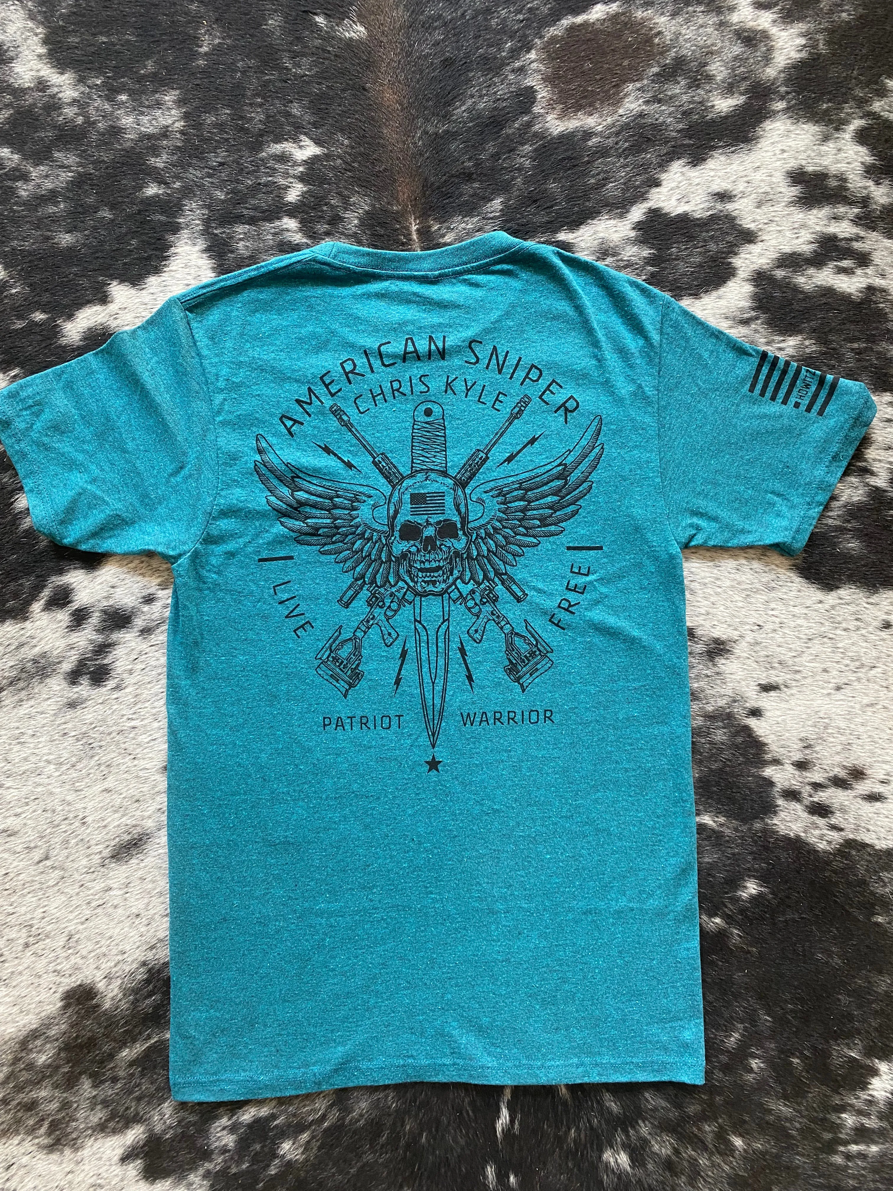 Howitzer Teal Circle Shield Graphic Tee