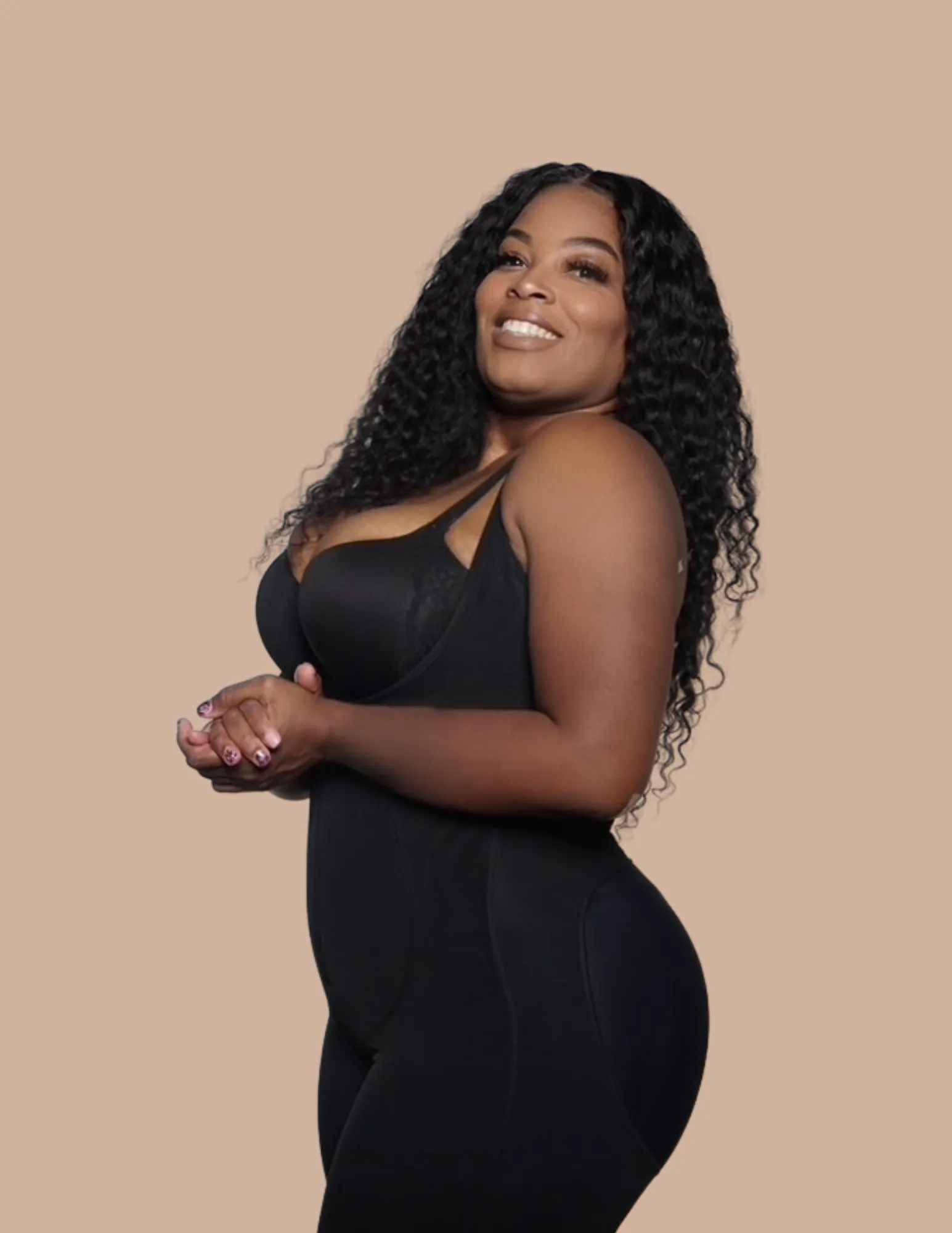 Instant Curves Black Total Body Faja