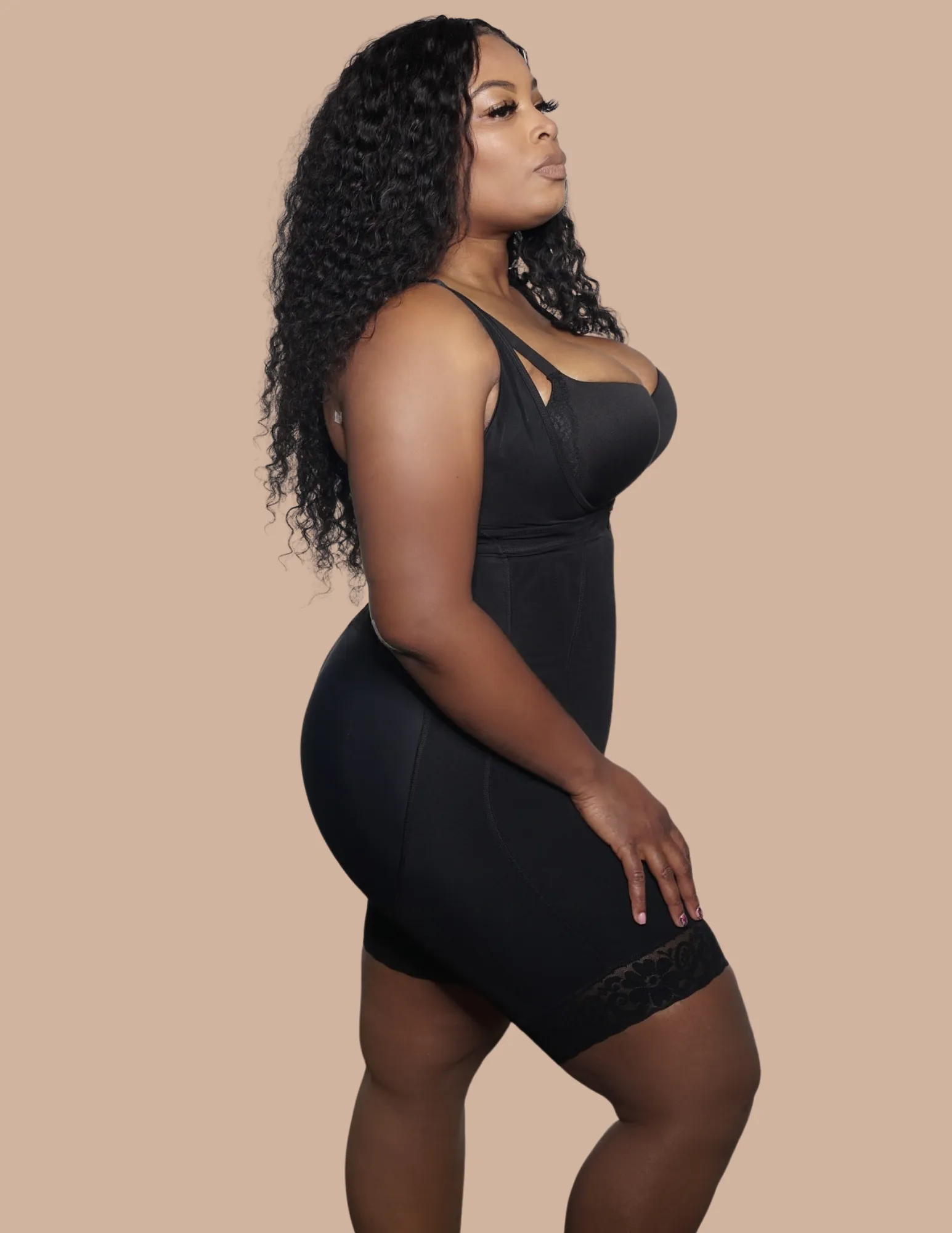 Instant Curves Black Total Body Faja