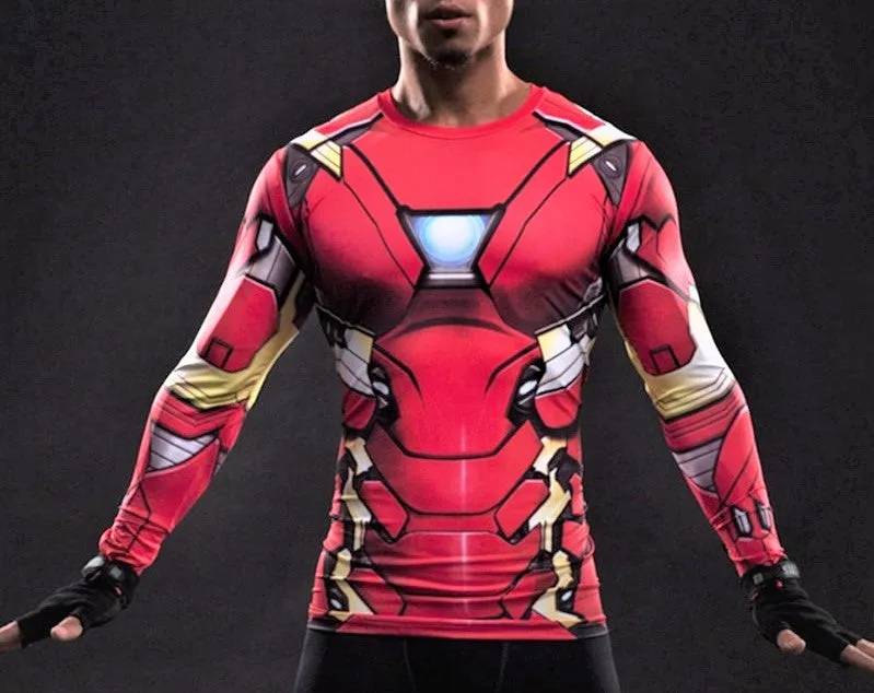 IRON MAN Workout Shirt