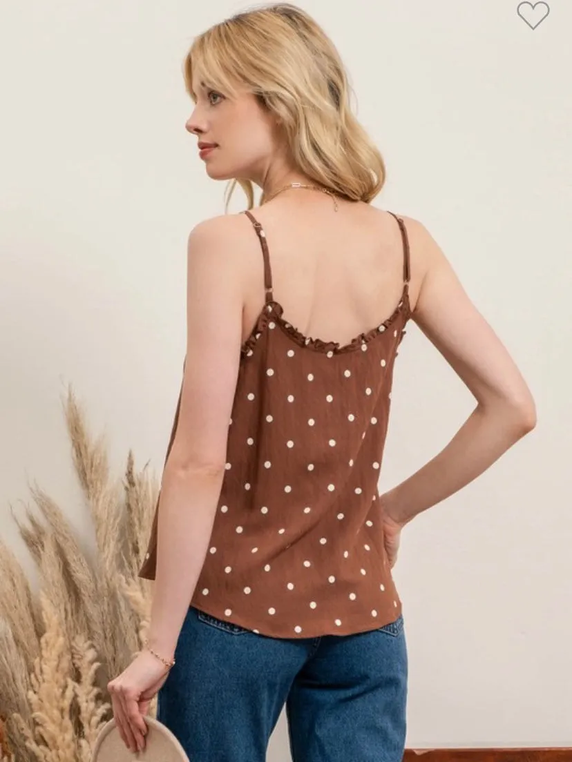 Julia Tank: Brown Mix