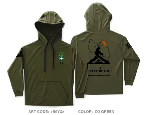 JUST 1-4 IN BN Core Men's Hooded Performance Sweatshirt - xB9YXz