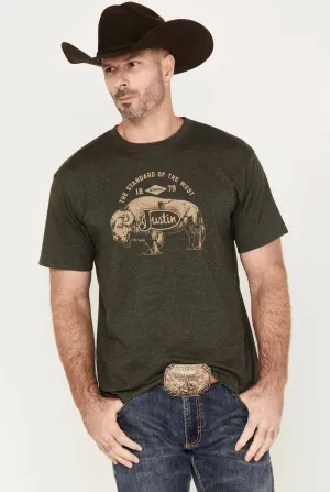 Justin Olive Bison Graphic