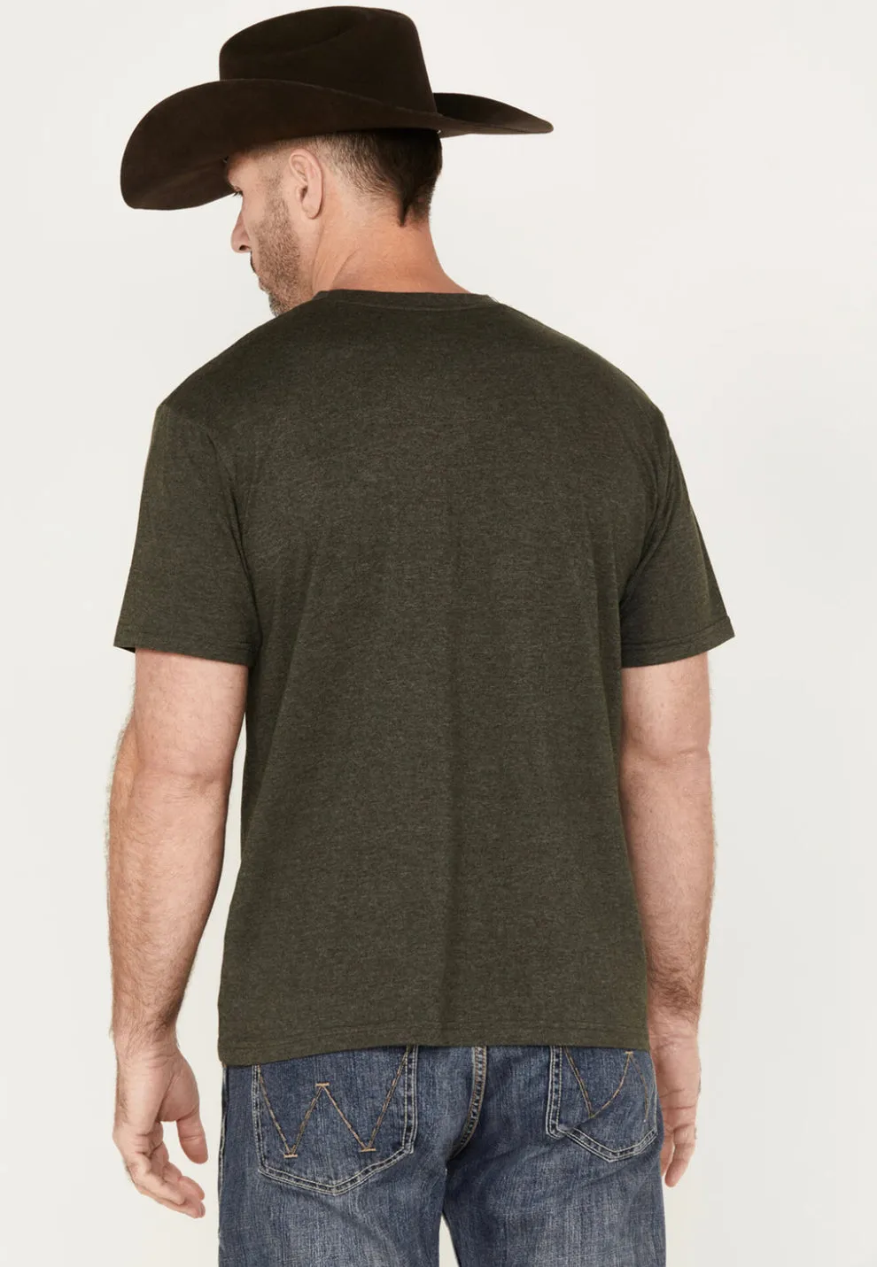 Justin Olive Bison Graphic
