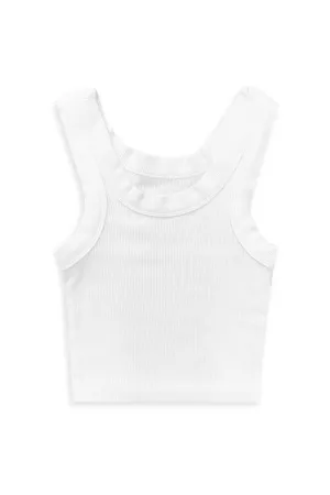 KATIEJ NYC- TWEEN LIVI “2.0” TANK  (white)