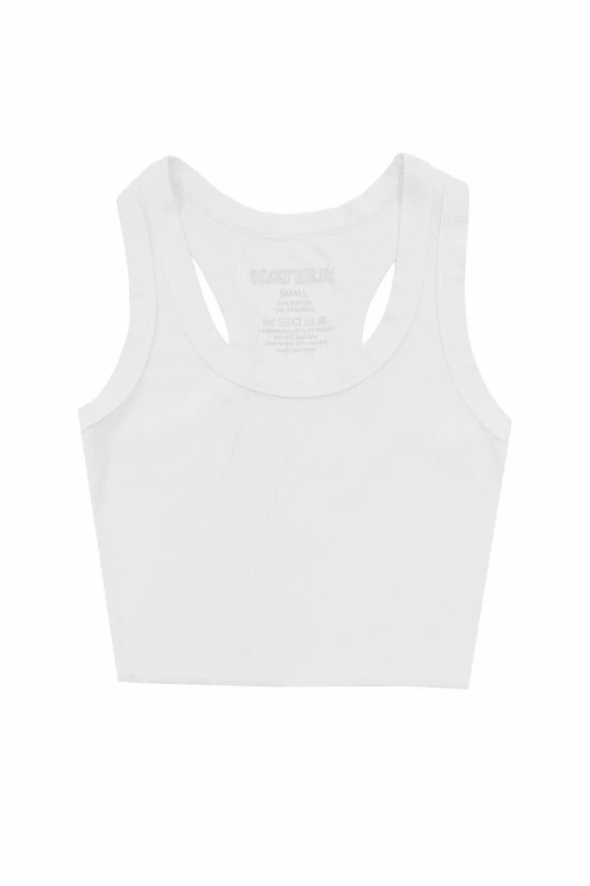 KATIEJ NYC- TWEEN LIVI RIBBED TANK WHITE
