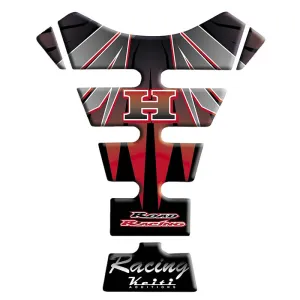 KEITI TANK PAD HONDA H [BLACK/RED]