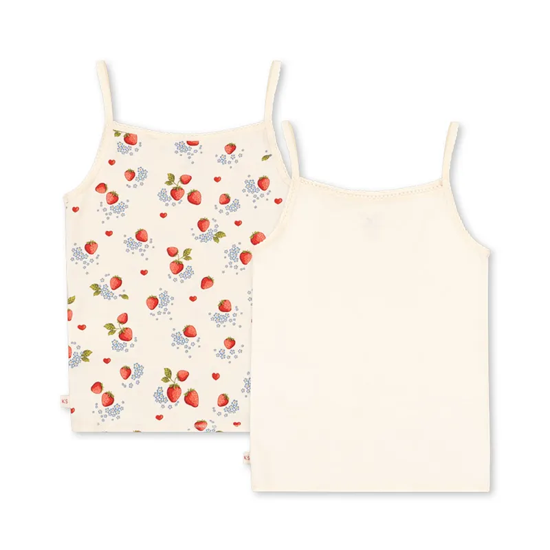 Konges Sløjd Tank top set of 2 'Basic' Marmalade