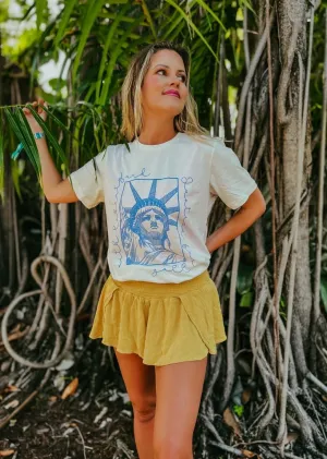 Lady Liberty Graphic Tee