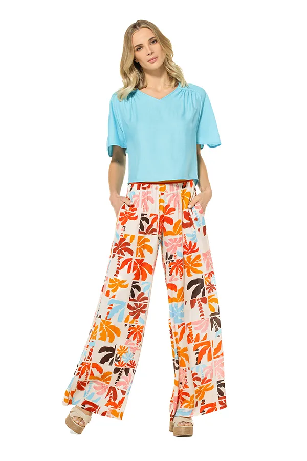 LAGOON LOOSE-FIT TOP