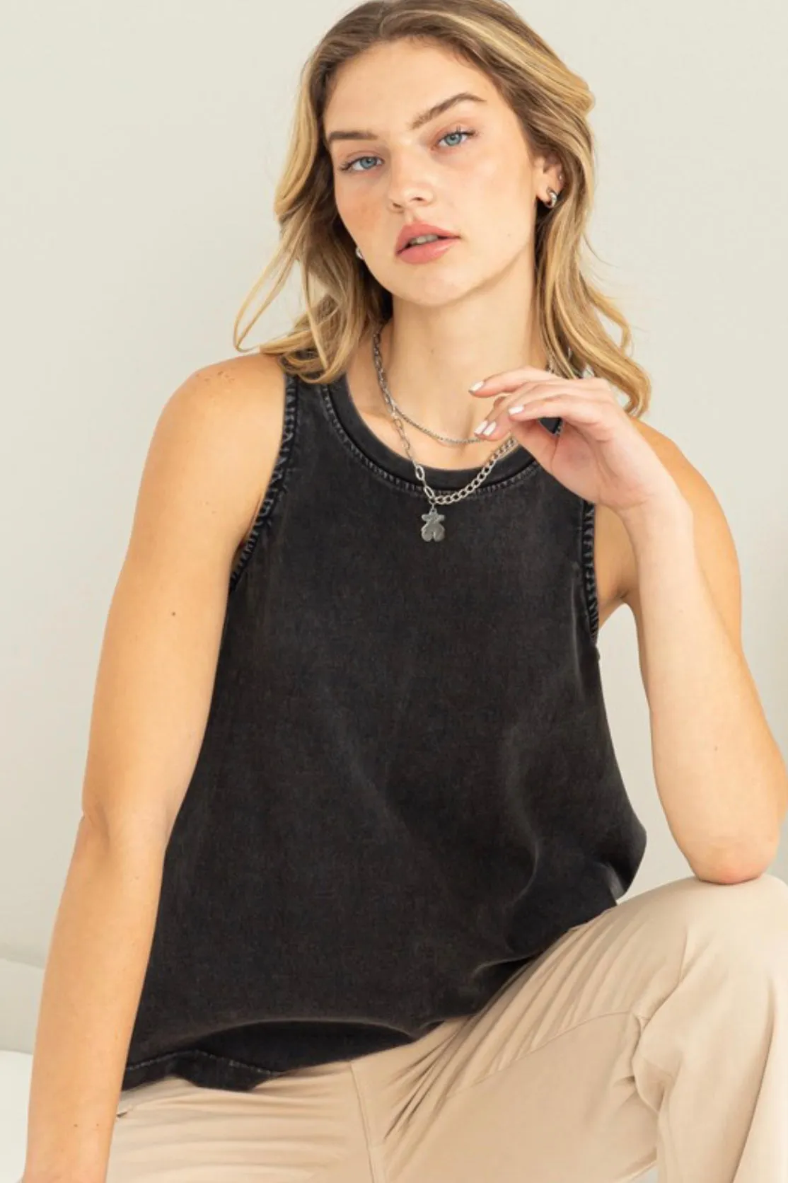 Larlisa Tank *BLACK*