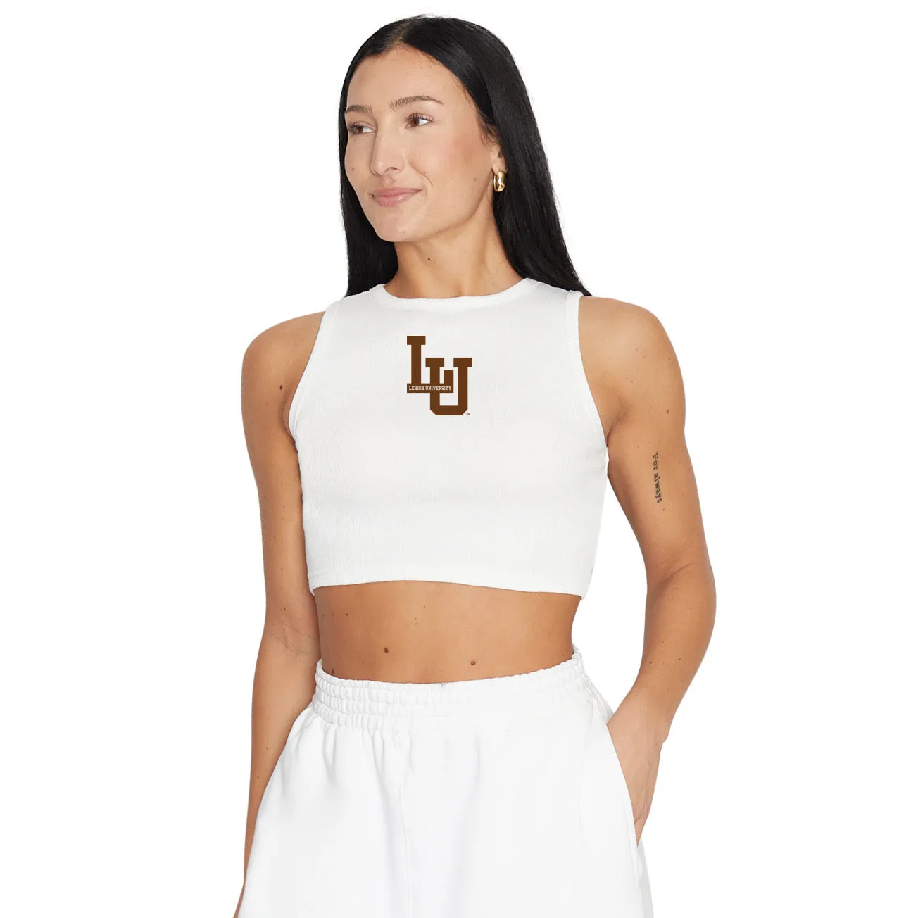 Lehigh Touchdown Ribbed Tank