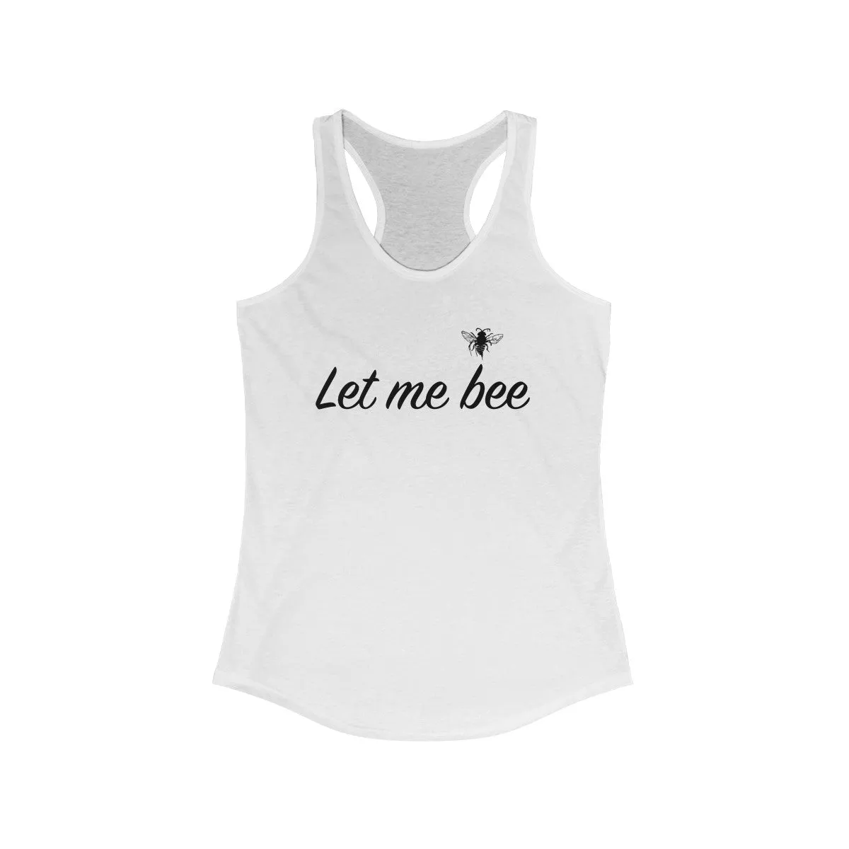 let me bee - yoga tank top
