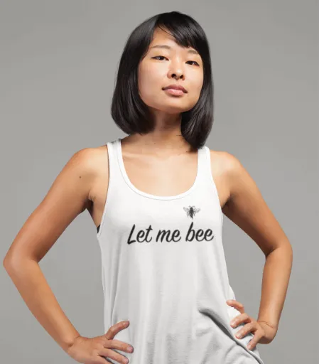let me bee - yoga tank top