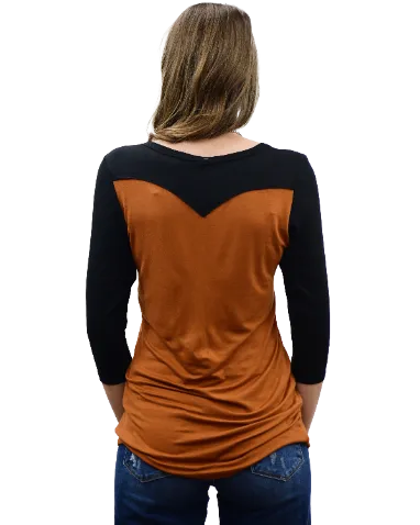 Liberty Wear Collection Tops: Punchy Buckin' Horse