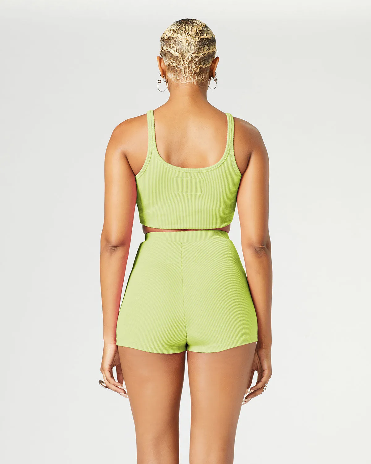 Logo Crop Tank Top