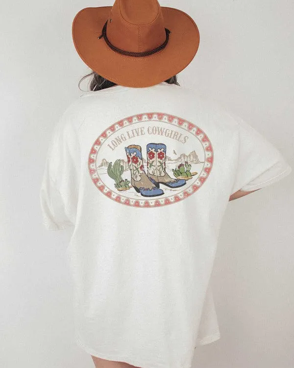 Long live cowgirls Graphic Tee