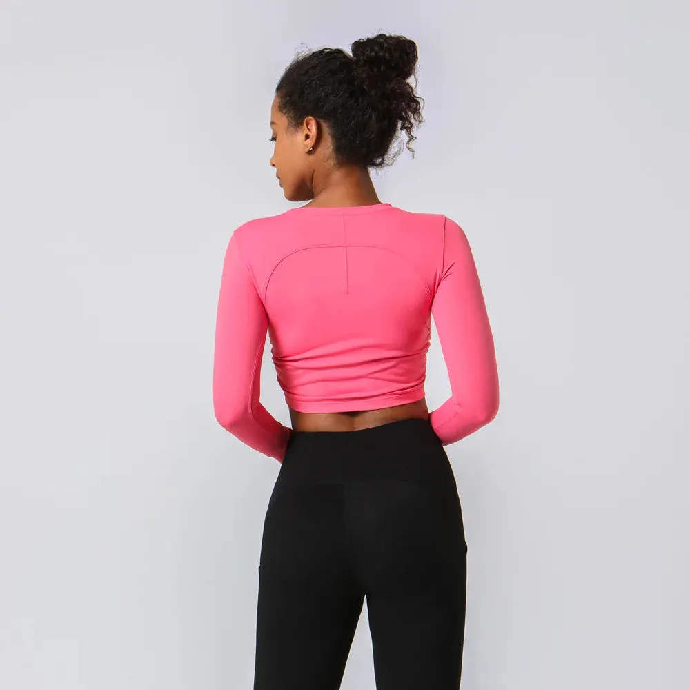Long Sleeve Compression Crop