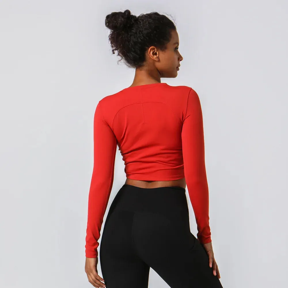 Long Sleeve Compression Crop