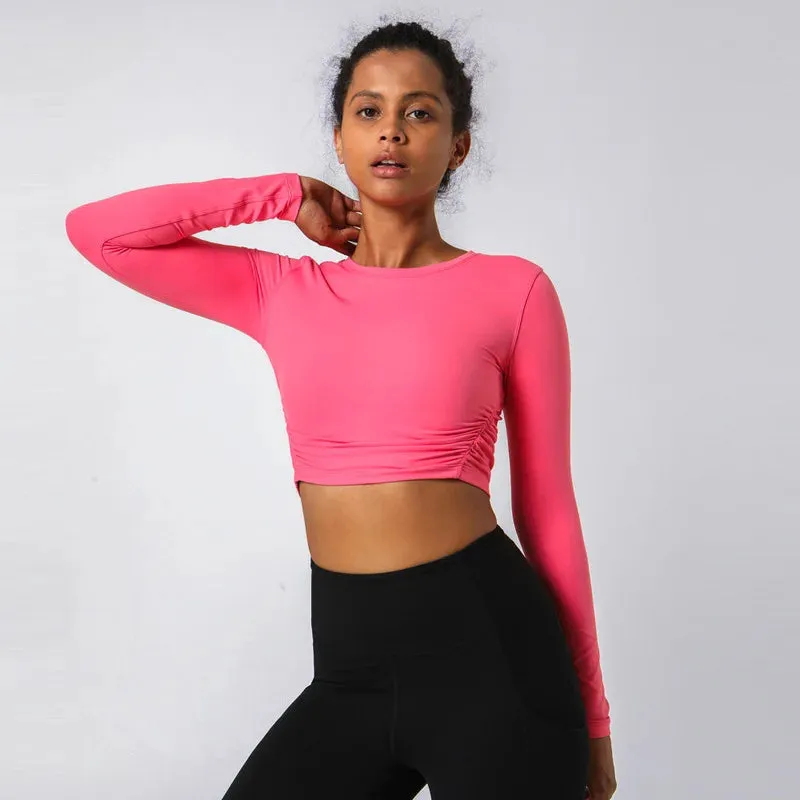 Long Sleeve Compression Crop