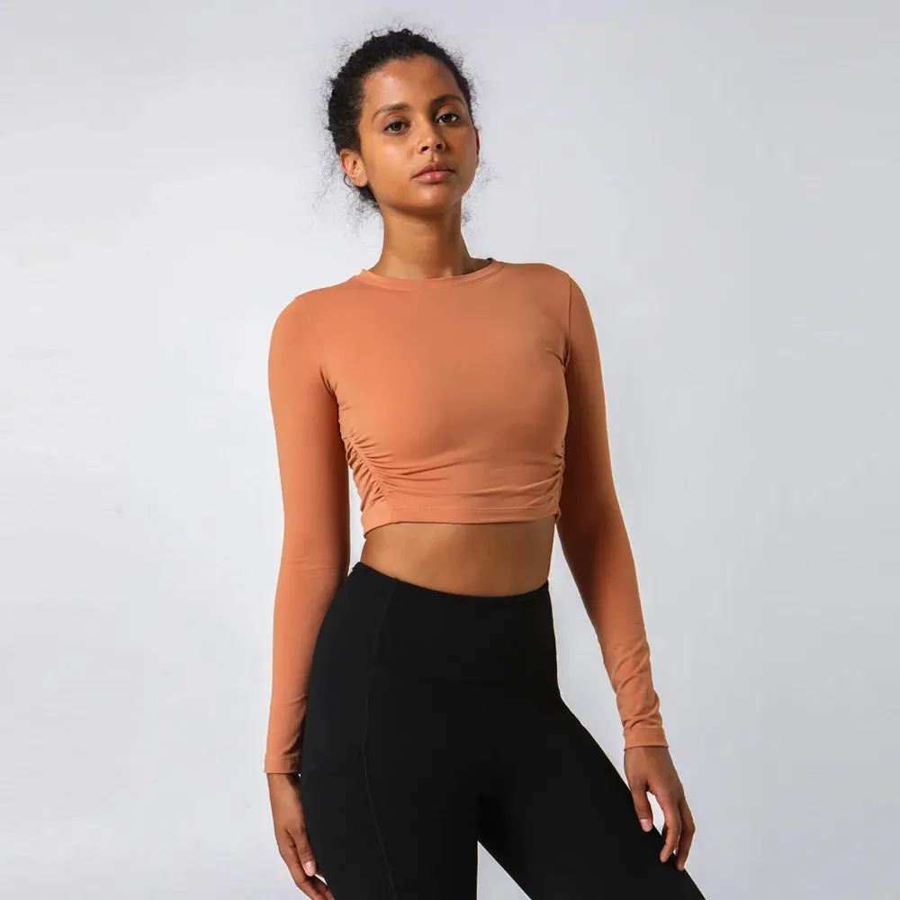Long Sleeve Compression Crop