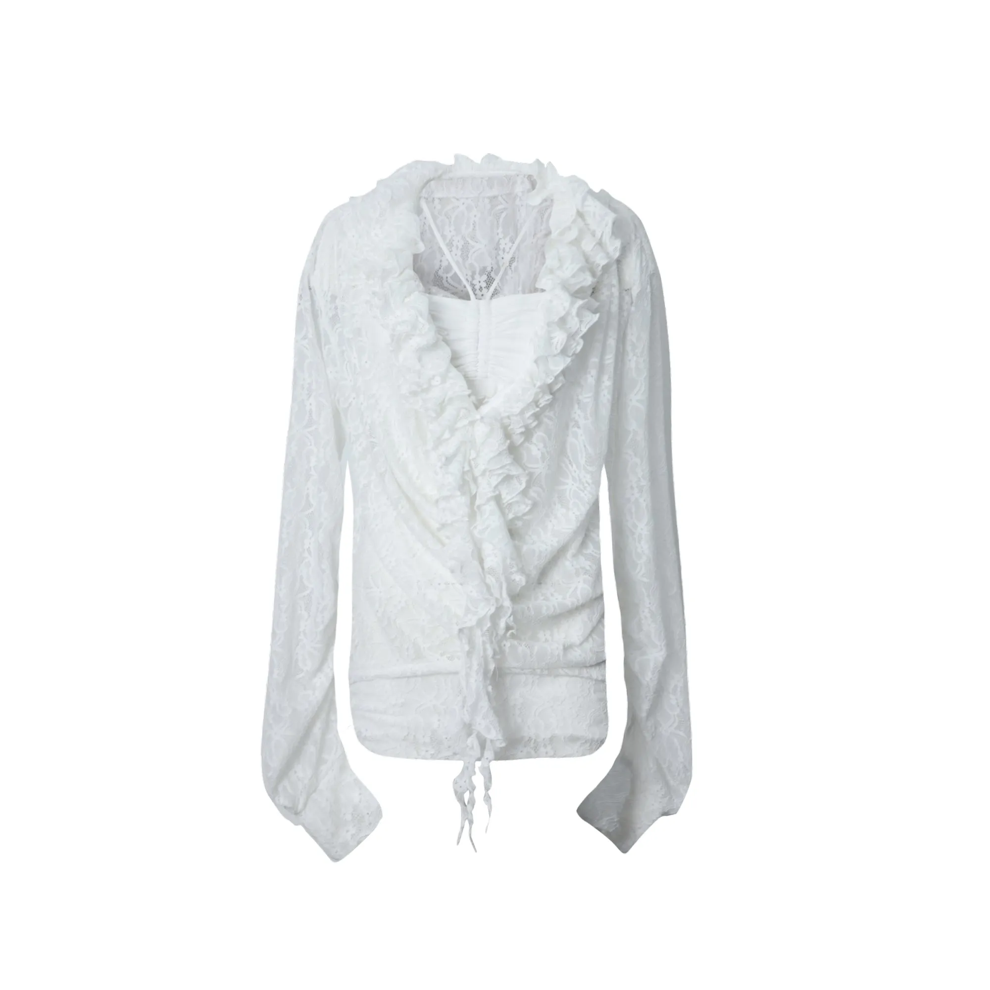Loose Fit Lace Shirt