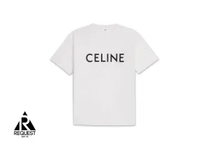 Loose Fit Logo Tee "White/Black"