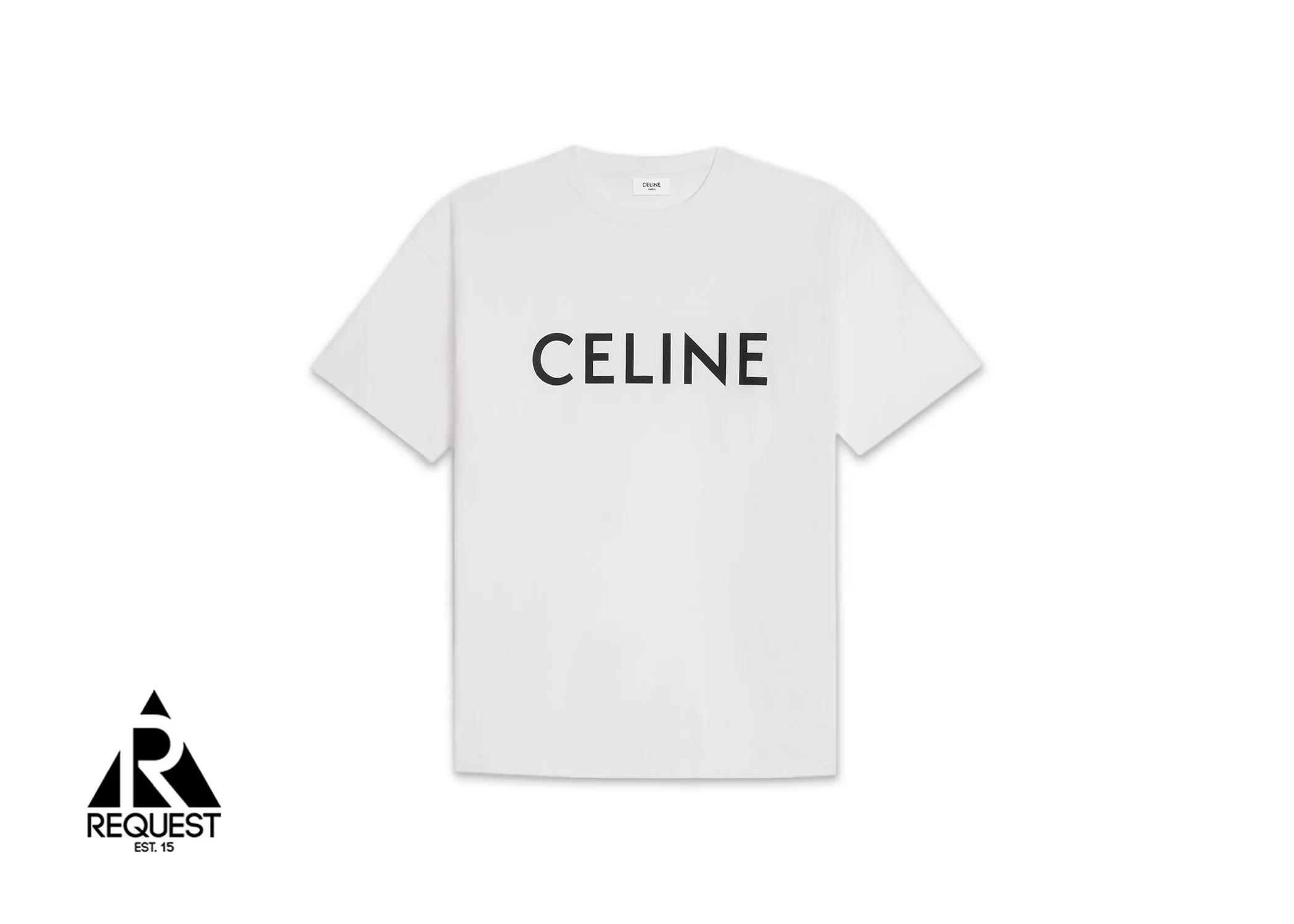 Loose Fit Logo Tee "White/Black"