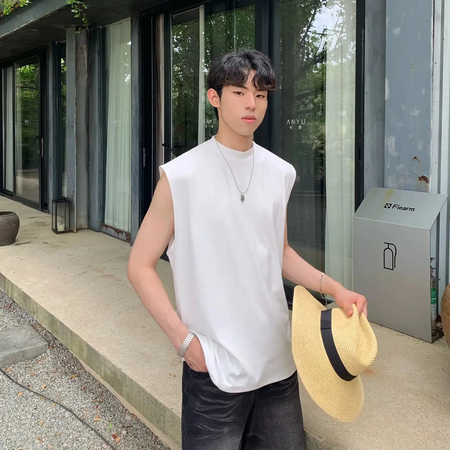 Loose Fit Sleeveless Tank Top