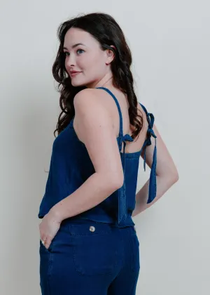Loraine Chambray Top