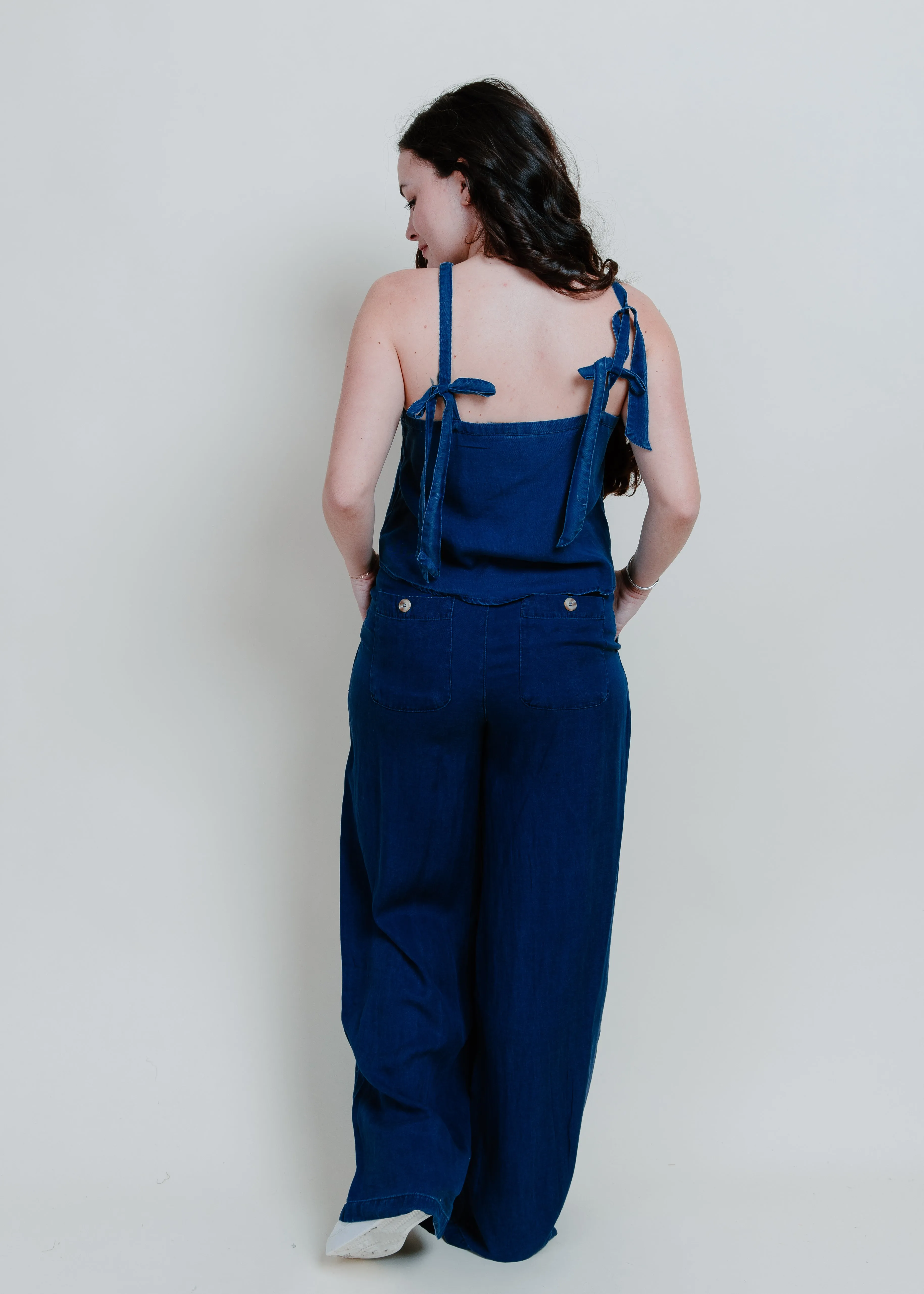Loraine Chambray Top