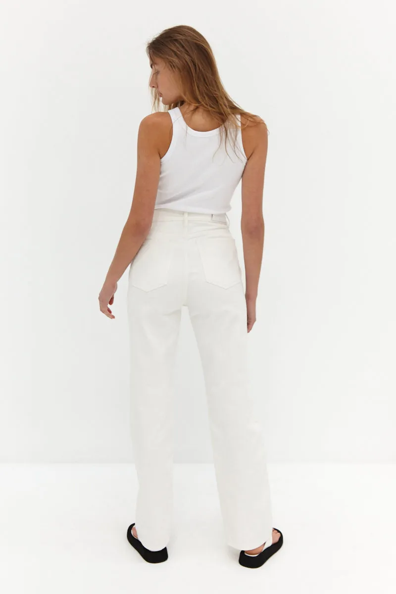 Louie Tank - White