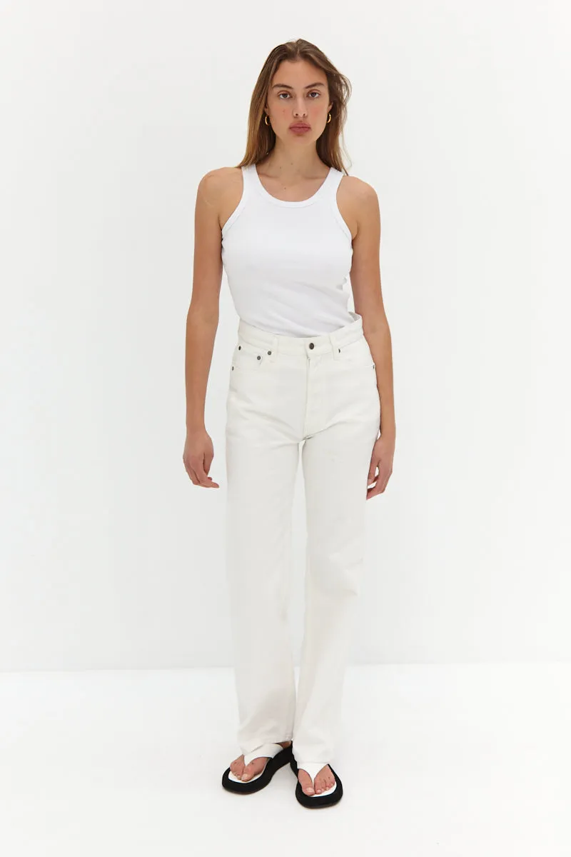 Louie Tank - White