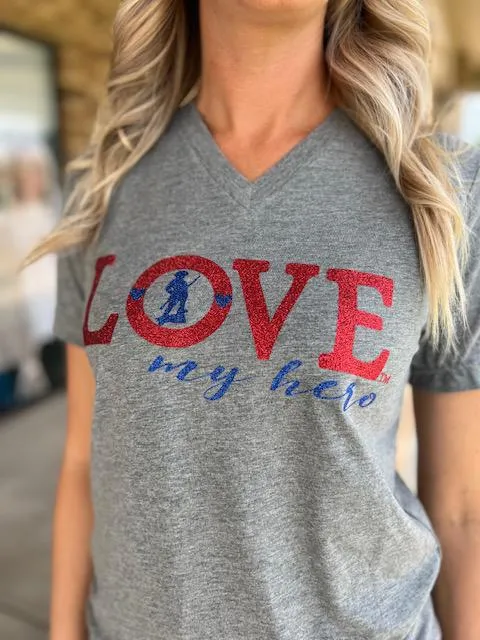 Love My Hero Tee - National Guard