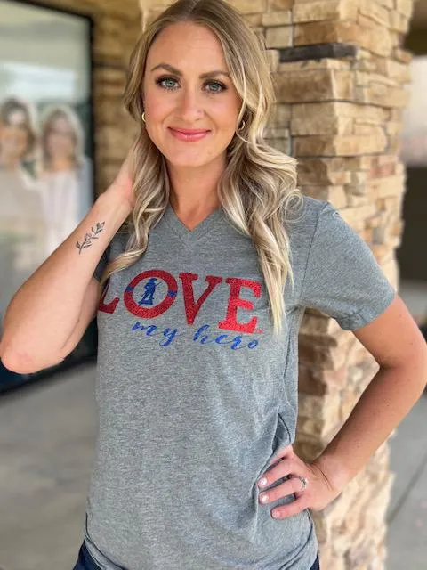 Love My Hero Tee - National Guard