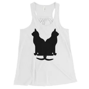 Lucky Black Cats Racerback Tank Top