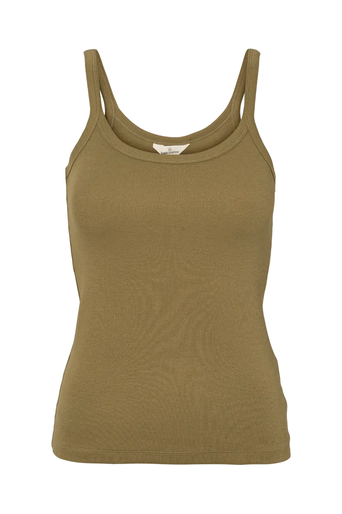 Ludmilla Strap Top - Martini Olive